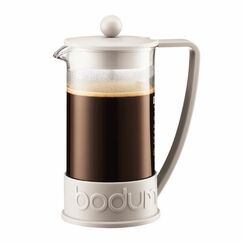 Bodum 10938-913 Manuelle Kaffeemaschine 1 l Transparent, Weiß