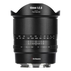 7Artisans 10mm f/2.8 Mark II, Panasonic L MILC Ultraweitwinkelobjektiv Schwarz