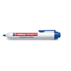 Edding retract 11 Permanent-Marker Rundspitze Blau