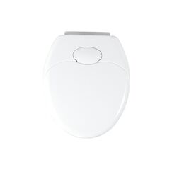 WENKO Family Harter Toilettensitz Kunststoff, Thermoplast Weiß