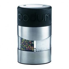 Bodum Twin Schwarz, Edelstahl
