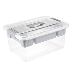keeeper Henri Aufbewahrungsbox Rechteckig Polypropylen (PP) Grau, Transparent