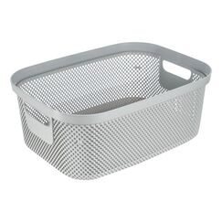 keeeper Stine Aufbewahrungskorb Rechteckig Polypropylen (PP) Grau, Farbe: Grau