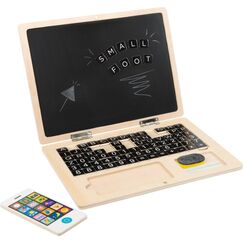 Small foot Holz-Laptop mit Magnet-Tafel