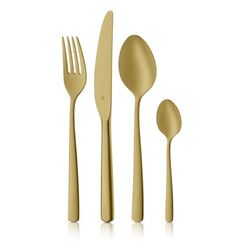WMF Boston 11.2000.5933 Besteck-Set 24 Stück(e) Gold
