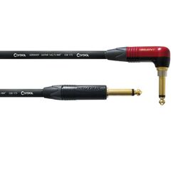 Cordial CSI 3 RP-SILENT Audio-Kabel 3 m 6.35mm Schwarz, Rot