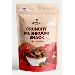 Forestly Foods Crunchy Mushroom Chips - Chili Pepper 50 g Champignonchips