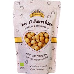 Leib und Gut Kichererbsen gekocht BIO 120g