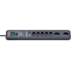 Brennenstuhl 1159542376 Verlängerungskabel 3 m 7 AC-Ausgänge Anthrazit