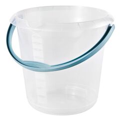 keeeper Mika Eimer Transparent, Blau, Farbe: Transparent, Blau
