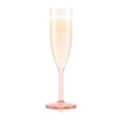 Bodum 11927-679SSA Sektglas 4 Stück(e) Kunststoff Champagnerflöte, Farbe: Pink, Transparent
