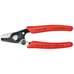 Knipex 12 82 130 SB Abisolierzange Rot