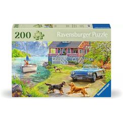 Ravensburger Puzzle Summer Lake House