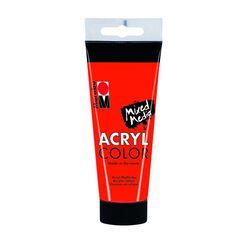 Marabu 12010050006 Acrylfarbe 100 ml Rot Tube