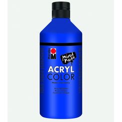Marabu 12010075053 Acrylfarbe 500 ml Blau Flasche