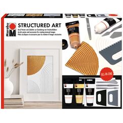 Marabu 1202000000088 Acrylfarbe 100 ml Gold, Sand, Weiß Tube