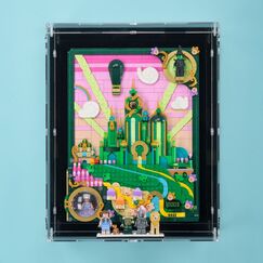 iDisplayit 120344 Bauspielzeug-Zubehör Vitrine Transparent