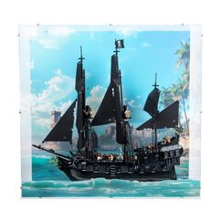 iDisplayit EC722669NS-WHI-DP01 Vitrine Transparent, Weiß