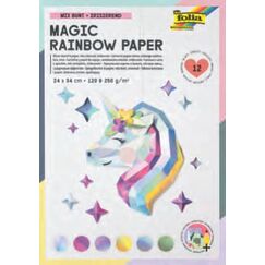 Folia 12049 Kunstdruckpapier Kunstdruckpapierblock 12 Blätter