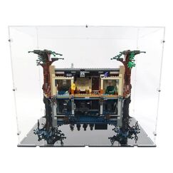 iDisplayit EC472639NS-BLK Vitrine Schwarz, Transparent