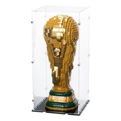 iDisplayit EC181839N-BLK Vitrine Schwarz, Transparent