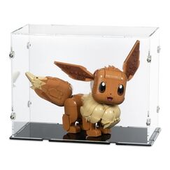 iDisplayit EC261320N-BLK Vitrine Schwarz, Transparent