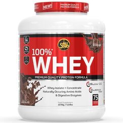 ALL STARS Fitness Products Whey Protein 100% Energiegetränk Puder