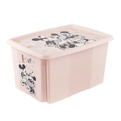 keeeper Karolina Aufbewahrungsbox Rechteckig Polypropylen (PP) Pink, Schwarz, Weiß, Farbe: Pink, Schwarz, Weiß