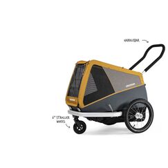 Croozer 122420218 Fahrradanhängerzubehör Fahrradanhängerkupplung
