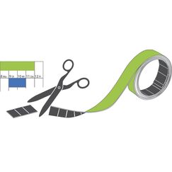 Magnetoplan 1260512 Magnetstreifen 1 m