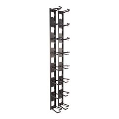 APC NetShelter Kabelmanagement, Vertikaler Kabelmanager, Kabelringe, Satz mit 8 Stück, Schwarz, 55 mm x 766 mm x 85 mm