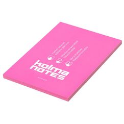 Kolma 13.006.33 Klebezettel Rechteck Pink 100 Blätter Selbstklebend