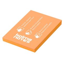 Kolma 13.008.12 Klebezettel Rechteck Orange 100 Blätter Selbstklebend