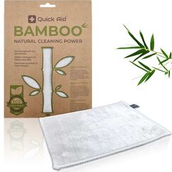 Quick Aid 1301 Reinigungstücher Bambusfaser Weiß 3 Stück(e)