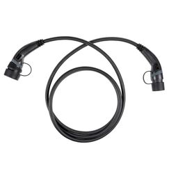 Furber. 1301341 Ladekabel für Elektrofahrzeuge Schwarz Typ 2 3 3 m
