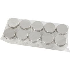 Creativ Company 13179 Glas Rund Kunststoff Transparent