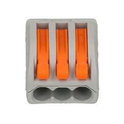 Wago 132753 Anschlussblock 3 Grau, Orange
