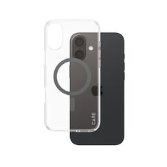 PanzerGlass CARE™ by ® Urban Combat Case Transparent m. Schwarz MagSafe iPhone 16 Plus