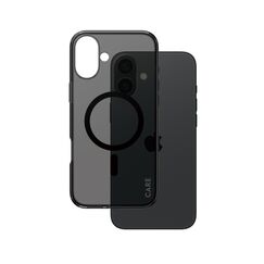 PanzerGlass CARE™ by ® Smokey Case m. Schwarz MagSafe iPhone 16 Plus