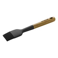 Staub 40503-109-0 Küchenpinsel Silikon Schwarz, Holz