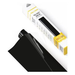Poli-Tape Poli-Flex turbo Hitzebeständige Vinylrolle Glattes wärmeübertragendes Vinyl, Farbe: Schwarz