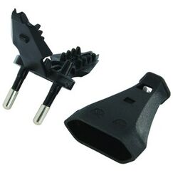 Steffen 14 6593 10 Elektrischer Netzstecker Schwarz