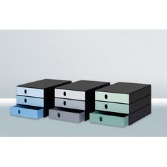 Styro 14-8050.95 Schreibtischablage Polystyrene Schwarz, Grün