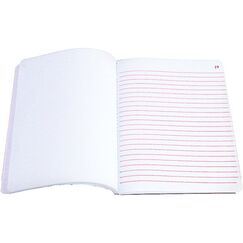 Simplex 14006 Notizbuch A4 100 Blätter Rot
