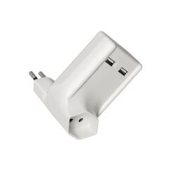 Steffen 1409799 Netzstecker-Adapter T12 T13 Weiß