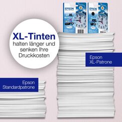 Epson Alarm clock Singlepack Cyan 27XL DURABrite Ultra Ink