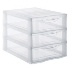 Rotho Orgamix Schreibtisch-Sortierer Transparent Polypropylen (PP)