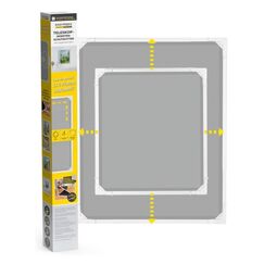 EASYmaxx 14308 Fensterscheibe Vorgerahmtes Siebgewebe Nylon