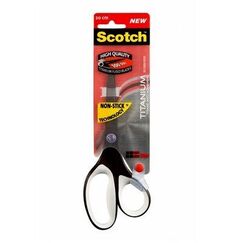 Scotch 1468TMX Büro- & Bastelschere Universal Gerader Schnitt Schwarz, Edelstahl, Weiß
