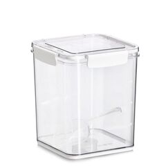 Zeller Present 14777 Lebensmittelaufbewahrungsbehälter Quadratisch Container 4,2 l Transparent 1 Stück(e)